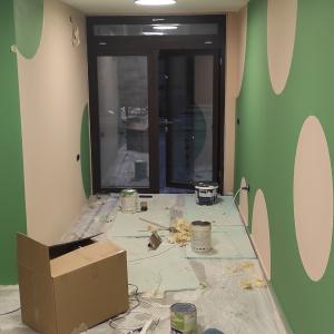 Боя кръгове без шаблон